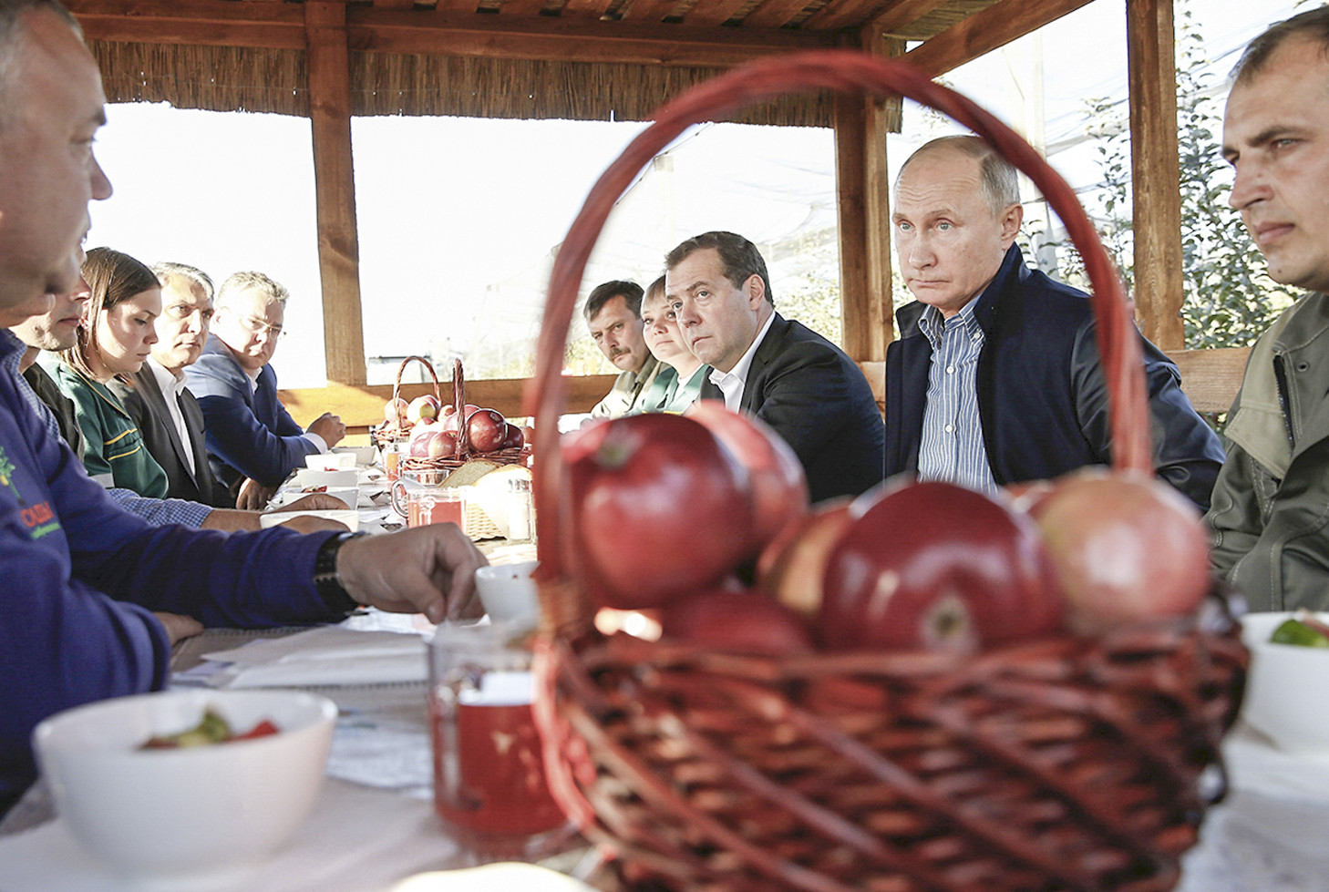 Владимир Путин: «Огромные природные возможности нужно использовать для наращивания производства экологически чистой продукции»