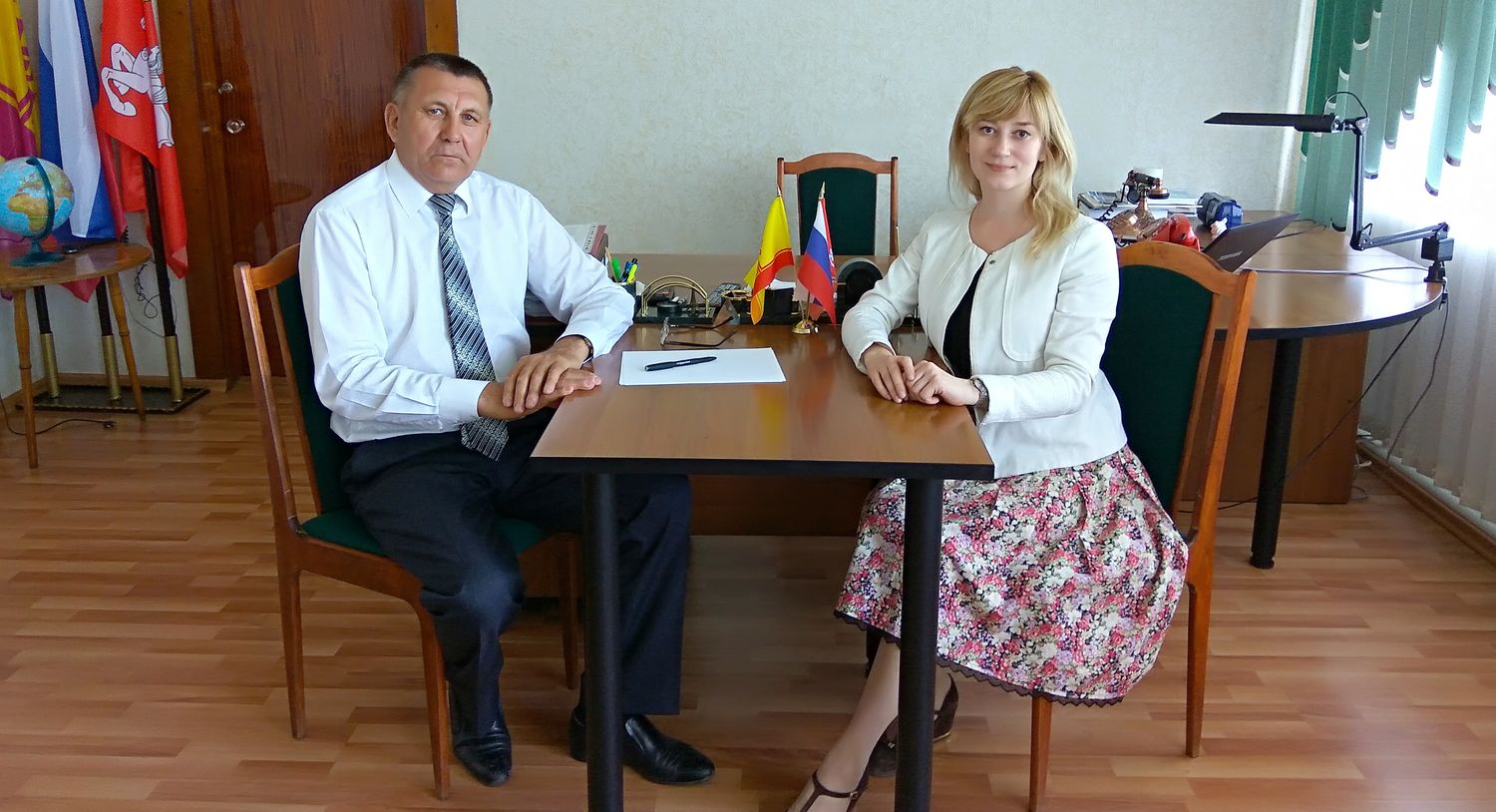 Состоялась встреча с главой администрации Яльчикского района Чувашской Республики Николаем Миллиным