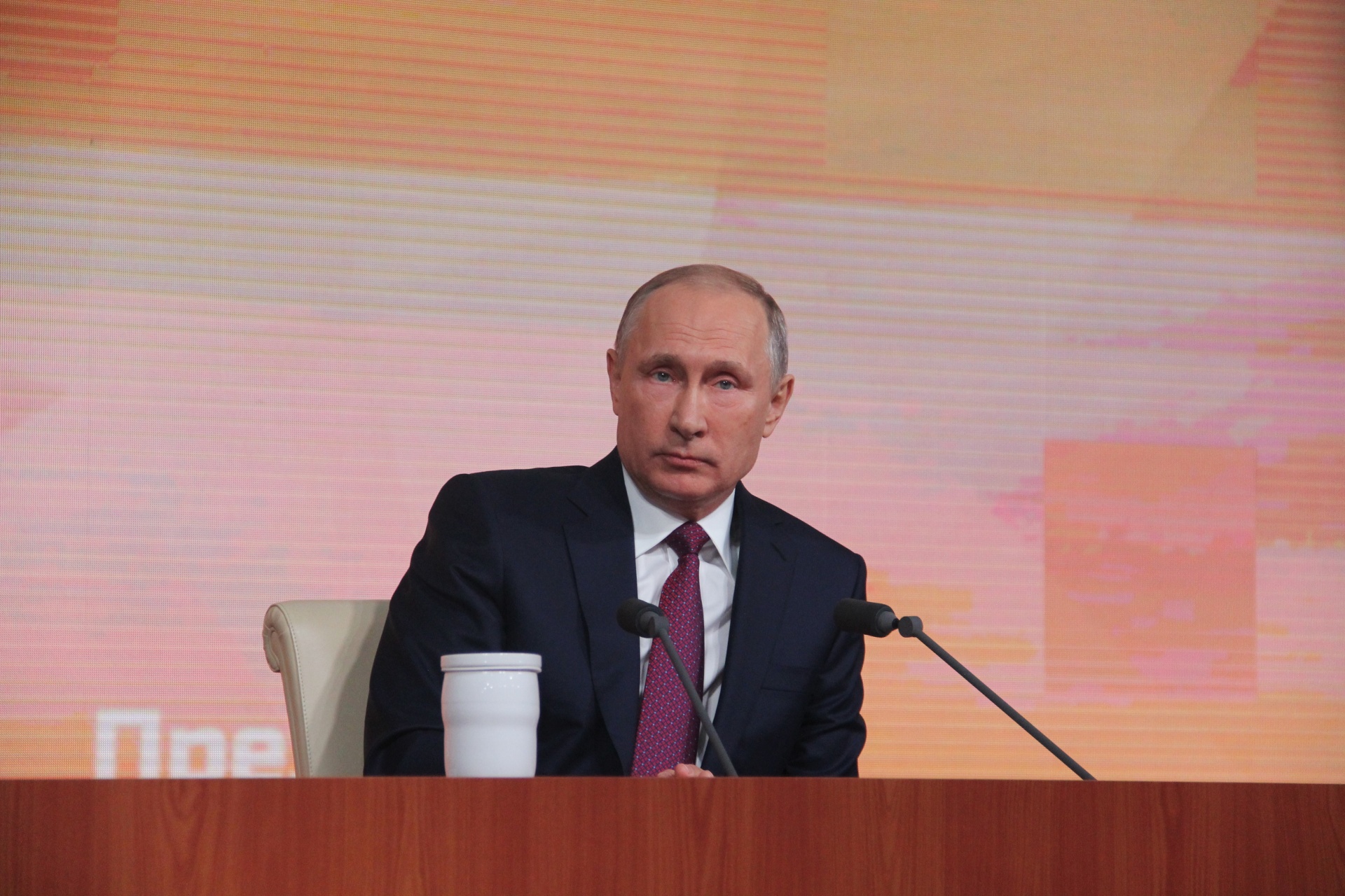 Журналисты МИД «ЕвроМедиа» приняли участие в большой пресс-конференции Владимира Путина