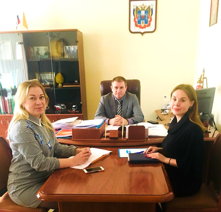  Состоялась встреча министра сельского хозяйства и продовольствия Ростовской области с представителями международного издательского дома «ЕвроМедиа»