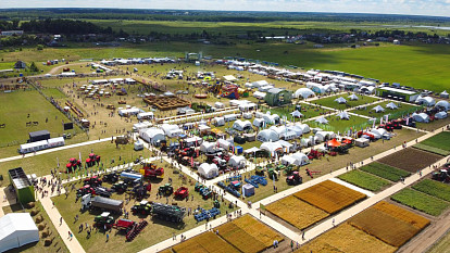 В Волгоградской области начала работу  выставка «Всероссийский день поля — 2025»